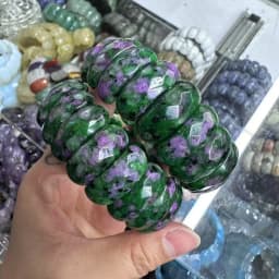 AAA Natural Stone Good Quality Black Onxy Crystal Strawberry Sodalite 12*24mm Bracelet Bangle Charm Fashion Couple Gift Jewelry