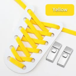 New No Tie Shoe Laces Press Lock Shoelaces Without Ties Elastic Laces Sneaker Kids Adult Widened Flat Shoelace for Shoes