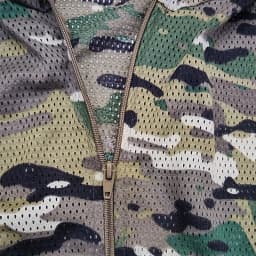 NEW Mesh Camo Suit Hooded Zip Front Breathable Elastic Waistband Training Hunting Apparel Men Kids Trainning Tactical Uniform