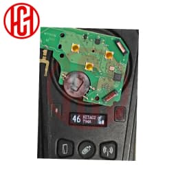 Remote Keyless Go Car Key PCB 3 Buttons 433Mhz ID46 PCF7943 Chip For Renault Megane 2 3 Scenic Grand Clio 2003-2008