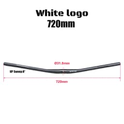 Syncros Carbon Fiber MTB Handlebar 9 Degree 31.8mm Matte Flat Mountain Bike Handlebars Bicycle Accessories