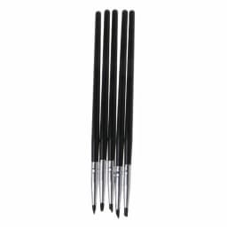 5 Styles Soft Clay Resin Smearing Sticks Epoxy Resin Coloring Daubed Silicone Pens Color Shaper Sculpting Painting Tools