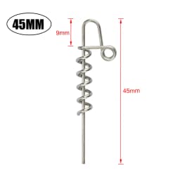 Rosewood Soft Bait Centering Pin Fishing Lure Spring Fixed Lock Multi-Depth Shallow Screw Needle Shad Tools Stainless Steel