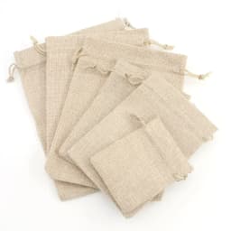 5/10Pcs Burlap Gift Bags with Drawstring Jute Bags Linen Sacks Storage Bags Burlap Bag for Wedding Favors Party Jewelry Pouches