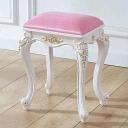 European American Style Dressing Stools Makeup Stool Soft Small Square Ottomans Household Chairs Princess Bedroom Nail Stools