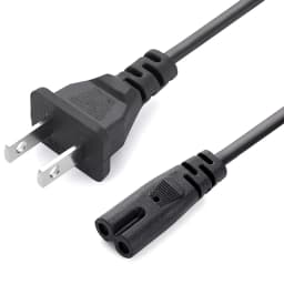EU Power Cable 2pin IEC320 C7 US Power Extension Cord For Dell Laptop Charger Canon Epson Printer Radio Speaker PS4 XBOX