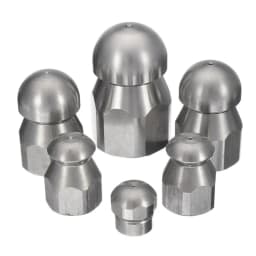 3/8" 1/8" 1/4" 1/2" Pressure Washer Clean Jetter Nozzle For Home Garden Supplies Drain Hose Nozzle Sewer