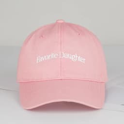 Fun “Favorite Daughter” Embroidered Soft-Peak Baseball Cap: A Stylish, Adjustable Sun Hat Perfect for Shopping and Vacations