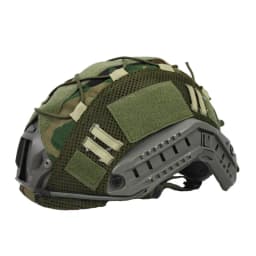 1 PC Tactical Helmet Cover for Fast MH PJ BJ Helmets Fast Helmet Protector Elasticated Cord (Helmet Not Included)