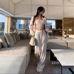 Summer Luxury Silk Satin Pants Elegant Office Lady Suit Pants Solid Color High Waist Pleated Wide Leg Pants Casual Baggy Trouser
