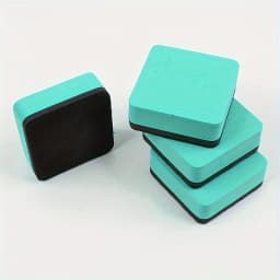 4pcs/8pcs Mini Dry Erase Blackboard Erasers, Magnetic Whiteboard Dry Erasers Chalkboard Cleaner Wiper For Teacher Supplies