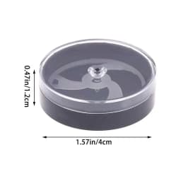 Watch Dial Screen Protector Storage Box With Transparent Dustproof Cover