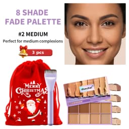 8 Shade Soft Matte Cream Concealer Palette Full Coverage Fade Dark Circles Blemishes Waterproof Long Lasting Oil Control Makeup