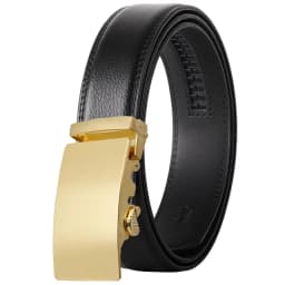 Gold Automatic Buckle Male Belt Brown Black White Blue Gray Leather Belts For Men High Quality Luxury Mens Belts Casual B514