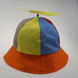 New Custom Logo Parent Child Cotton Helicopter Propeller Bucket Cap Outdoor Unisex Color Matching Sun Protection Fisherman Hat