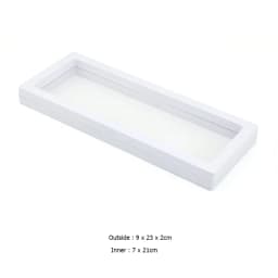 PE Film Transparent Visible Jewelry Storage Box Ring Earring Box Bracelet Necklace Display Box Jewelry Dustproof Storage Box