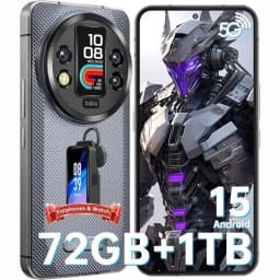 OUKITEL WP200 Pro Android 15 72GB(24+48) 1TB Rugged Smartphone 5G 6.7'' 120Hz 108MP 8800mAh 45W Detachable Earphone-SmartWatch