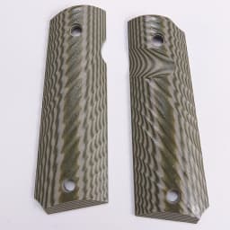 1Pair Tactics Full Size G10 Material Radial Textured 1911 Grips Patches DIY Making Replace Accessories Scales Decor Slabs