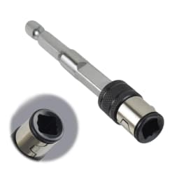 1/4'' Hex Shank Socket Adapter 70mm Cr-V Steel Extension Bar Drill/Impact Driver Converter