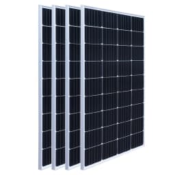 800W Glass Solar Panel Photovoltaic Panel Solar System Balcony Home for Socket 220v 230v Micro Inverter On Grid Solar PV System