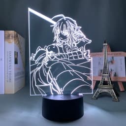 Anime 3d Light Fate Stay Night Saber for Bedroom Decor Birthday Gift Manga Fate Stay Night Led Night Light Lamp Saber
