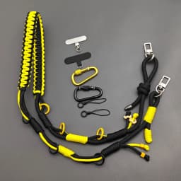 Hand-braided Adjustable Repalcement Bag Strap Multi-purpose Anti-lost Camera Phone Lanyard Crossbody Shoulder Strap Accessories