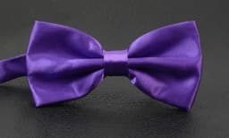 Double-layer bow tie men's business formal bow tie solid color bow tie gift