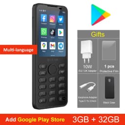 QIN F21 Pro Global Version Mini Smartphone Android11 Google 2.8 Inch Touch Screen 4G WiFi Bluetooth Physical Keypad Mobile Phone