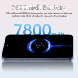 K-Touch NEW 15T Pro Mobile Phones Face Unlocked Smartphone 7.3 Inch Android Cell Phone 16+48MP 5G Dual Card Dual Standby 7800mAh Global Version Cellphones For Men Women