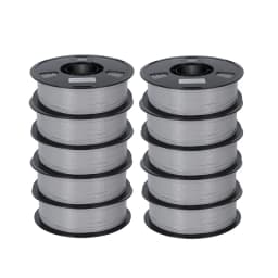 22LBS PETG Filament 3D Printer Filament 10 5 Rolls 1KG 1.75mm Bundle Multicolor Accuracy +/- 0.02mm 10kg 5kg PETG, Plastic Spool