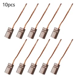 10Pcs 4*5*10mm Carbon Brushes DC Motor Generic Brush Replacement Leads Generator For DC12-24V Electric Motor Hand Tool Parts