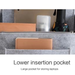 Portable Backpack Insert Small Bag Women Cosmetic Bags Interior Travel Bag Divider Shoulder Bag Makeup Organizer