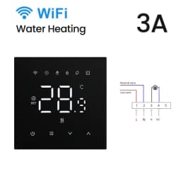 AVATTO Tuya WiFi Smart Thermostat Underfloor Heating System for Gas Boiler Electric Heating Work with Alexa Google Home