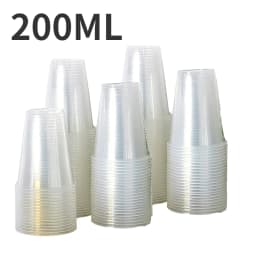 50/100PCS Disposable Clear Plastic Cup Outdoor Picnic Plastic Cup Drinking Cup for Parties Birthdays Weddings Camping Utensils