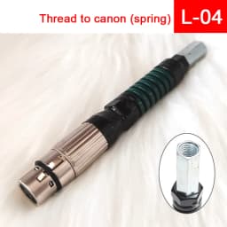 Reciprocating Linear Motor Parts 3xlr Attachments Adapter M8 3XLR Connector Adaptor Quick Connector Suction Cup Adapter