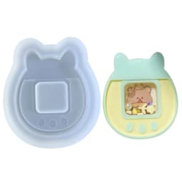 Resin Shaker Molds Silicone Resin Casting Molds Epoxy Quicksand Molds for DIY Pendant Charms Jewelry Making Accessories