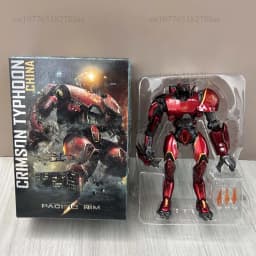Figure Pacific Rim Figure LED Red Tramp Japanese Mecha Gipsy Danger Obsidian Fury The Eureka Raiders Armour Room Decor Gift