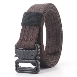 Adjustable 25mm/1 inch Kids Tactical Belt Quick Release Buckle Waist Jeans Belt for Boys Girls Women Fashionable Man Belt