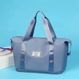 Large Capacity Waterproof Travel Bag Universal Folding Dry Wet Separation Fitness Handbag for Luggage