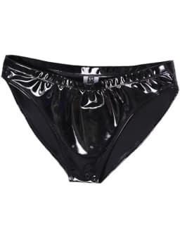 S-3XL High Waist Wet Look PVC Booty Shorts Women Shiny PU Leather Bikini Short Hot Pants Trunks Tights Sexy Micro Mini Bermudas