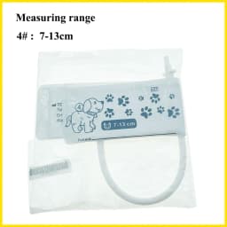 Professional Pet Cat Dog Rabbit Animals Use Sphygmomanometer Monitor Cuff Pulse Detection Associated Spare Part With Connector