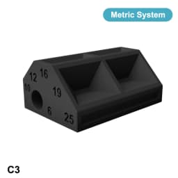 Multi-Size Parallel Marking Gauge Metric/imperial Plastic Carpentry Tool Precise Drawing Instrument For Wardrobe Cabinet Making