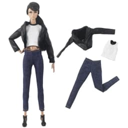 Fashion Multi-styles 11.5" Doll Coats Jeans 1/6 Doll Leather Pants Shorts Doll Trousers Casual Wears Kids Toys Clothes Accessory