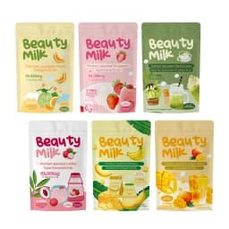 Collagen Powder Matcha Mango & Lychee Multiple Flavors Mixing Beverages Contain 50000mg Hydrolyzed Collagen Dietary Supplement