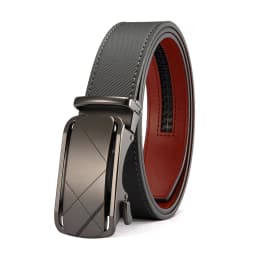 Mens Belt Genuine Leather Luxury Belt Metal Automatic Alloy Buckle Fashion Ratchet Belts for Men Cowhide High Quality Belt