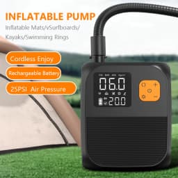 SUP Air Pump Rechargeable Electric Paddle Board Pump Portable Electric Pump for Inflatable Stand Up Paddle Board Kayaks Boats