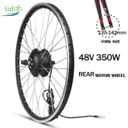 Wheel Hub Motor 36V 48V 350W for Ebike Rear Front  Motor Wheel  Brushless Gear Motor 24V 250W Ebike Conversion Kit