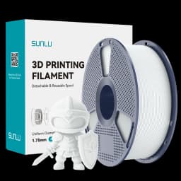 SUNLU 1KG PLA PLUS/ Clear Filament 1.75mm 1000g Spool (2.2lbs) High Toughness Neatly Wound Filament Fit Most FDM Printer