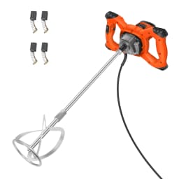 New Handheld Paint Concrete Mixer Machine Paddle Mixer Adjustable 6Speed Stirrer Electric Mix Stirring Tool M14 Mixing Rod 2600W