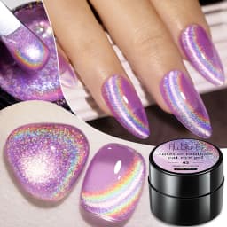AWStorG Hema Free Poly Nail Gel 30ML Acrylic Gel Finger Extension Transparent Nail Art Extension Quick Building Soak Off UV